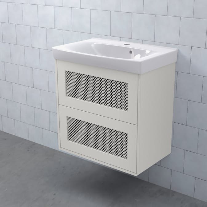 Tvättställsskåp Björbo Badrum Mejda Kompakt Hög