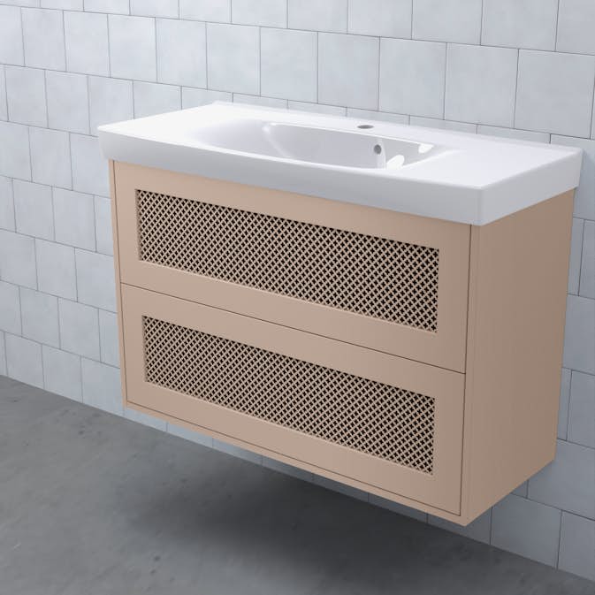 Tvättställsskåp Björbo Badrum Mejda Kompakt Hög