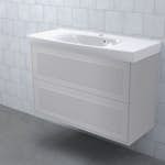 Tvättställsskåp Björbo Badrum Mejda Kompakt Hög