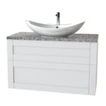 Tvättställsskåp Miller Badrum London 100 för Fristående Tvättställ