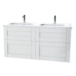 Tvättställsskåp Miller Badrum London 120 för Heltäckande Tvättställ