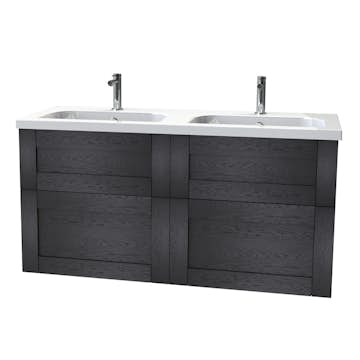 Tvättställsskåp Miller Badrum London 120 för Heltäckande Tvättställ