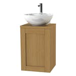 Tvättställsskåp Miller Badrum London 40 för Fristående Tvättställ