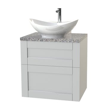 Tvättställsskåp Miller Badrum London 60 för Fristående Tvättställ