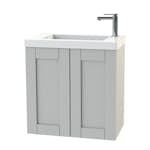 Tvättställsskåp Miller Badrum London 60 Luckor för Heltäckande Tvättställ