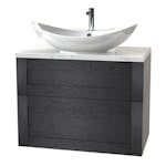 Tvättställsskåp Miller Badrum London 80 för Fristående Tvättställ