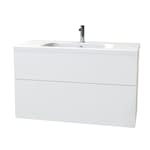 Tvättställsskåp Miller Badrum New York 100 för Heltäckande Tvättställ