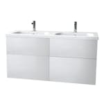 Tvättställsskåp Miller Badrum New York 120 för Heltäckande Tvättställ