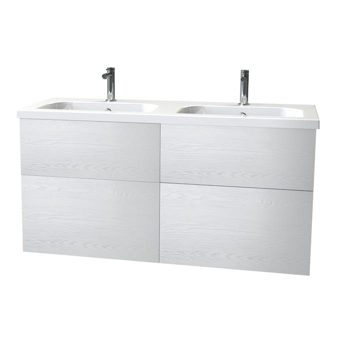 Tvättställsskåp Miller Badrum New York 120 för Heltäckande Tvättställ