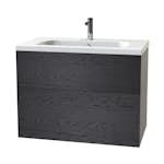 Tvättställsskåp Miller Badrum New York 80 för Heltäckande Tvättställ