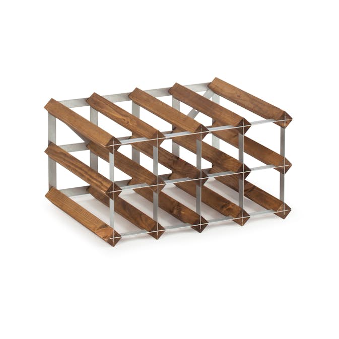 Vinställ Traditional Wine Rack 12 Flaskor Påbyggningsbart