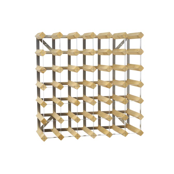 Vinställ Traditional Wine Rack 42 Flaskor Påbyggningsbart