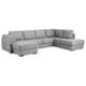 U-soffa Scandinavian Choice Optus Plymåer