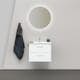 Möbelpaket 4AQUA Slim 60 med Tvättställ och Spegel Aura LED