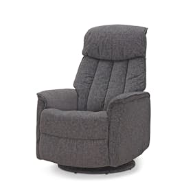 Reclinerfåtölj Hagagruppen Umeå Snurrbar Grå Fåtölj