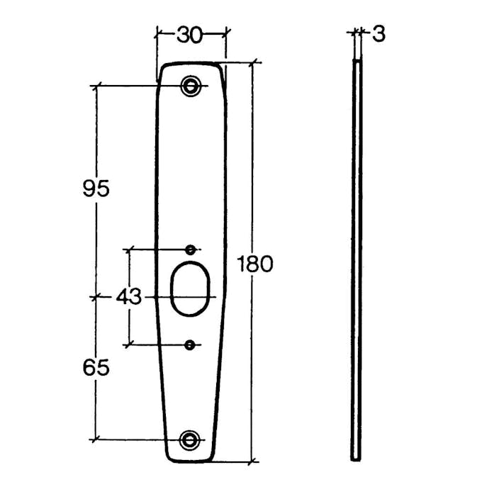 Underläggsbricka ASSA Abloy Fix 4285
