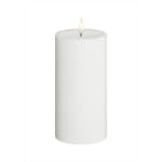 LED-Blockljus UNIQUE Candles 7,5x15 cm