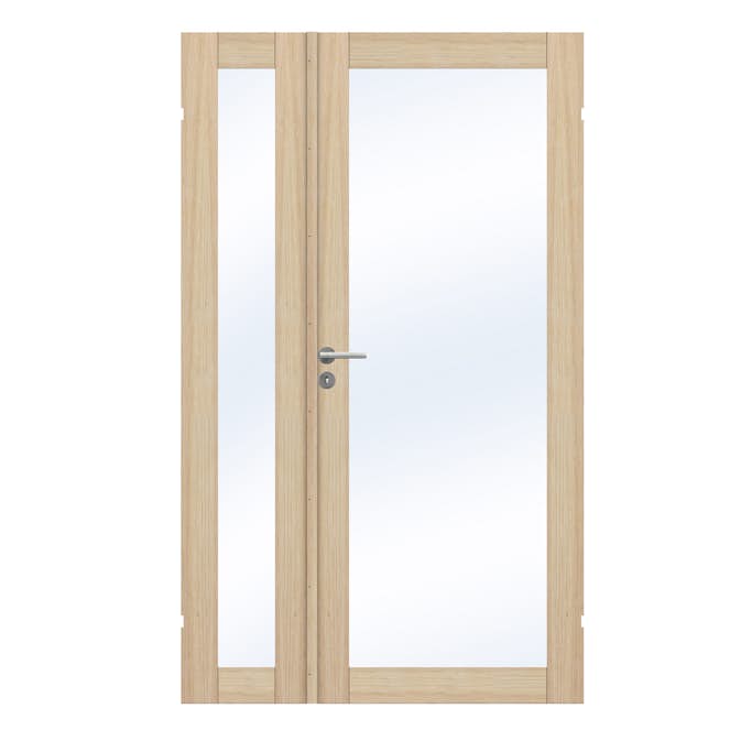 Halvparinnerdörr Swedoor Unique GW01L+GW01L