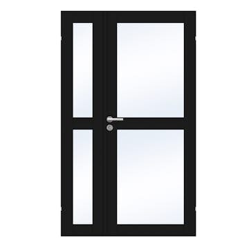 Halvparinnerdörr Swedoor Unique GW02L+GW02L