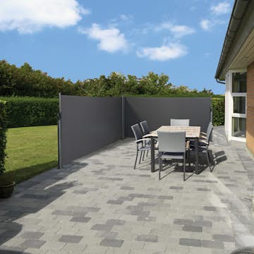 Vindskydd HORTUS Utdragbart Dubbelt