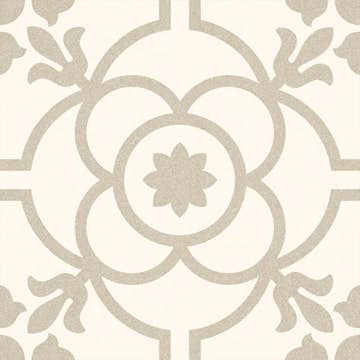 Klinker Tenfors Blomknopp Bone 20x20 cm