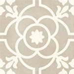 Klinker Tenfors Blomknopp Siena 20x20 cm