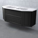 Tvättställsskåp Björbo Badrum Valhall 150 Lådor Dubbel