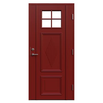 Ytterdörr Leksandsdörren Lisselby Klarglas Eco74 RC2N