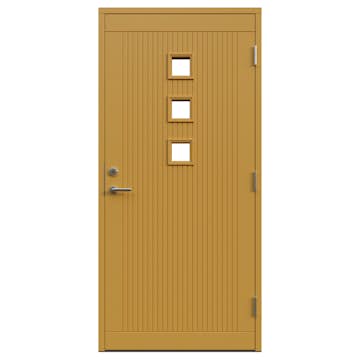 Ytterdörr Leksandsdörren Hälla Klarglas Eco74 RC2N