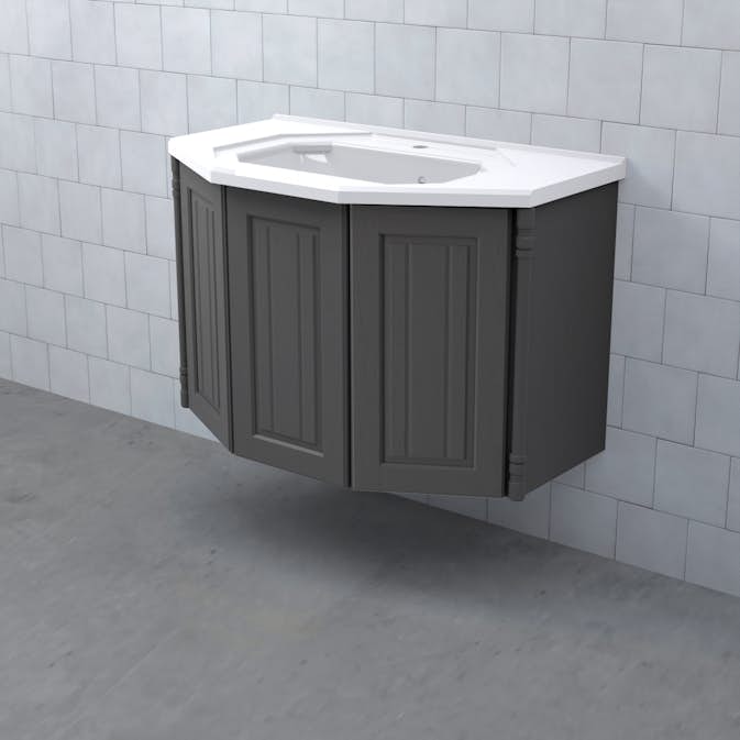 Tvättställsskåp Björbo Badrum Valhall 90 Luckor