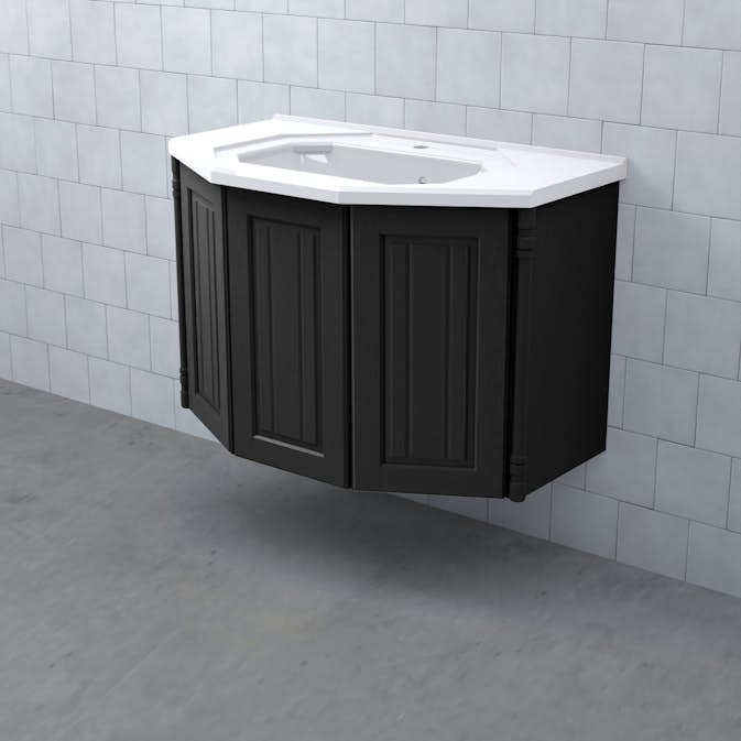 Tvättställsskåp Björbo Badrum Valhall 90 Luckor