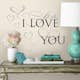Väggdekor RoomMates PS I Love you