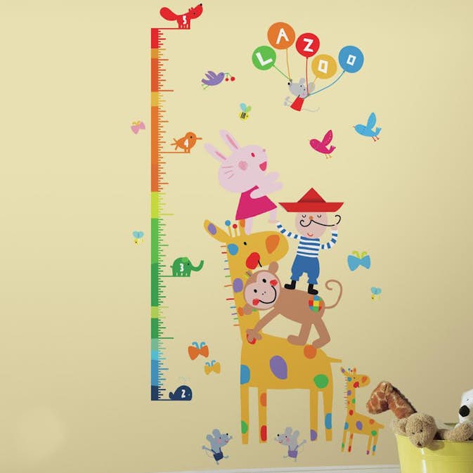 Väggdekor RoomMates Lazoo Stickers Mätsticka