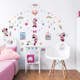 Väggdekor Walltastic Disney Mimmi Wall