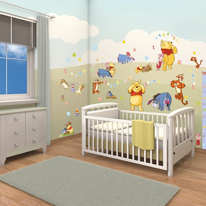 Väggdekor Walltastic Disney Nalle Puh 41486