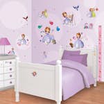 Väggdekor Walltastic Disney Sofia den Första