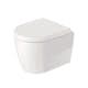 Vägghängd Toalettstol Duravit ME by Starck Rimless 253009 inkl Toalettsits
