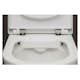 Vägghängd Toalettstol Duravit ME by Starck Rimless 253009 inkl Toalettsits
