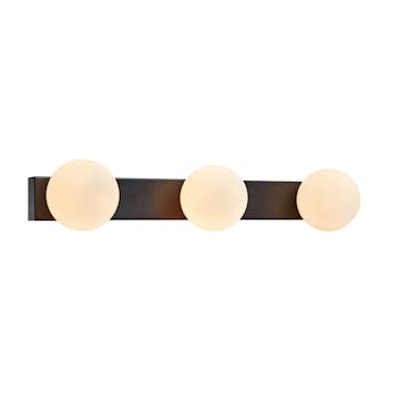 Vägglampa Markslöjd Mini 3L Svart/Vit