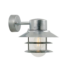 Vägglampa Nordlux Blokhus Down Utebelysning i Metall & Glas