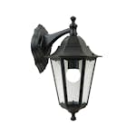 Vägglampa Nordlux Cardiff Down Utebelysning Vägg i Svart Aluminium & Glas