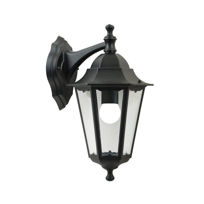 Vägglampa Nordlux Cardiff Down Utebelysning Vägg i Svart Aluminium & Glas
