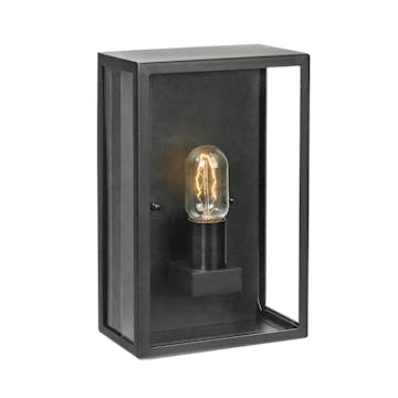 Vägglampa Norlys Lofoten Svart Utebelysning Vägg i Stål