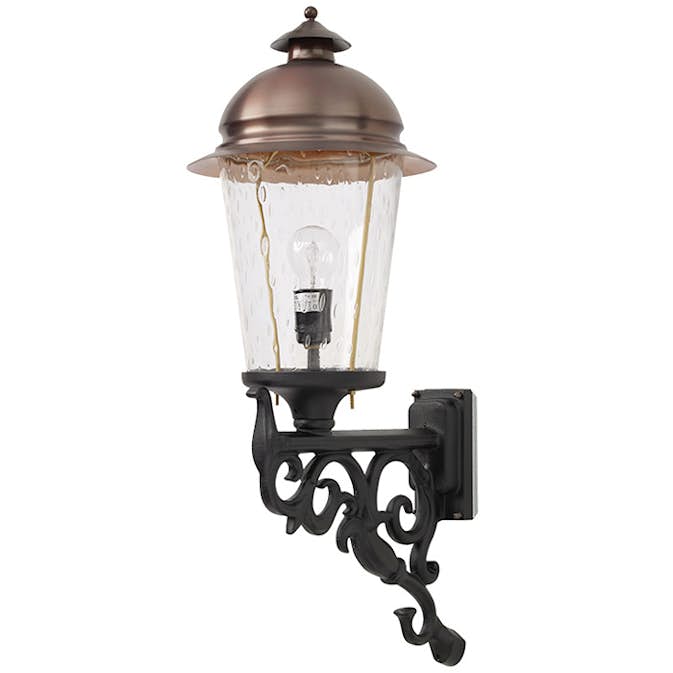 Vägglykta Westal Herrgård Koppar 100W