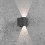 Vägglykta Gnosjö Konstsmide Cremona High Power 2x3W LED