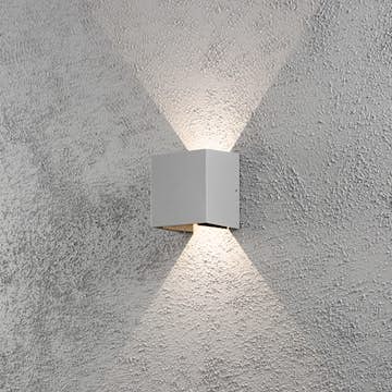 Vägglykta Gnosjö Konstsmide Cremona High Power 2x3W LED