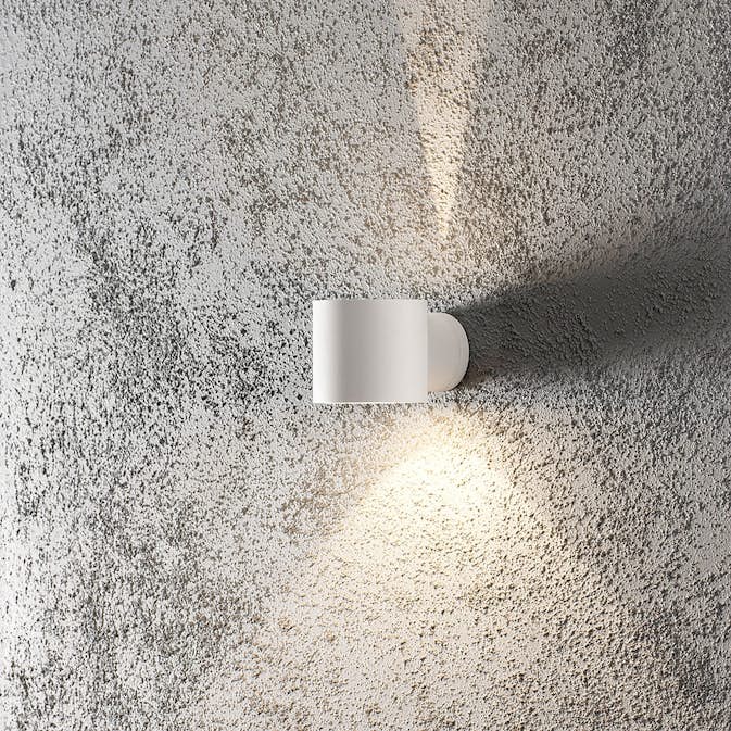 Vägglykta Gnosjö Konstsmide Modena Rund G9