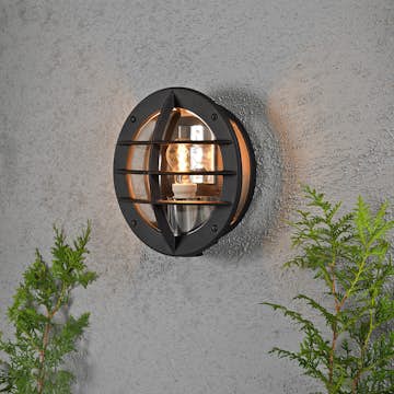 Vägglykta Gnosjö Konstsmide Oden E27 Eluttag