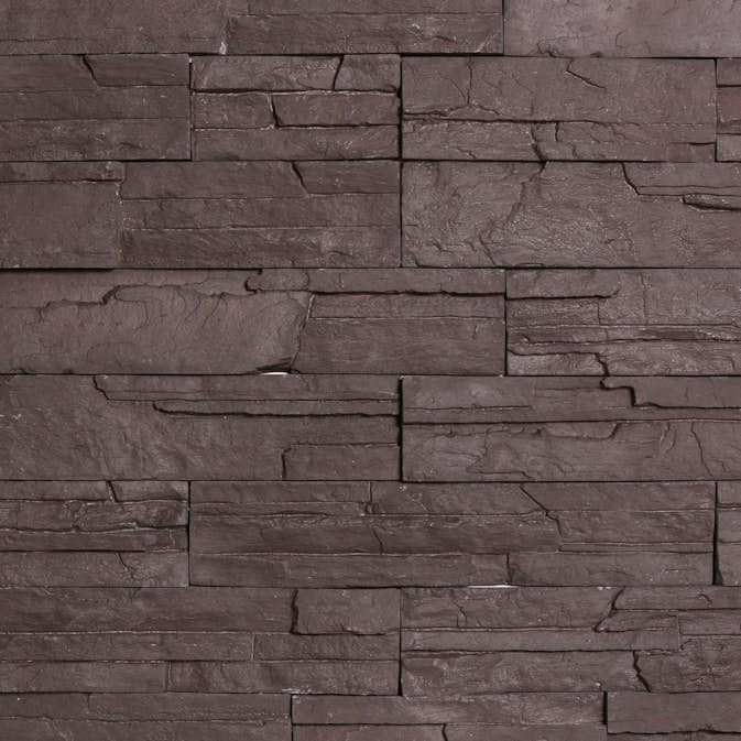 Väggsten ArtStone Flatsten Profit Rustic Stone Black