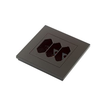 Vägguttag Elko Plus 3-Vägs Euro